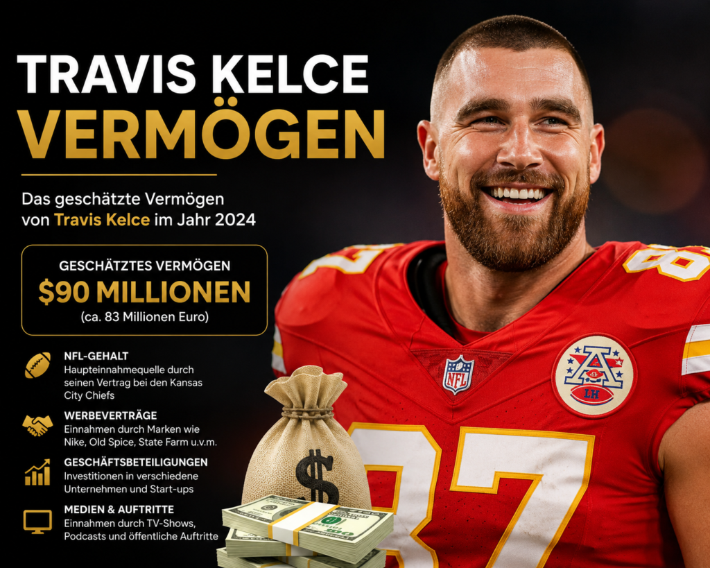 Travis Kelce Vermögen